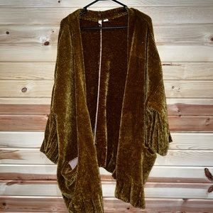 Moth Brand Chenille Cardigan
